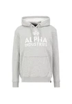 Alpha Industries Hoodie Foam Print Hellgrau/Grau