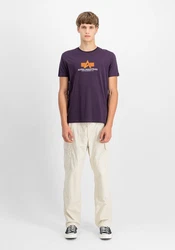Alpha Industries Shirt T Rubber Lila/Dunkelblau/Dunkelrot/Fliederfarben