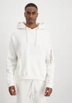 Alpha Industries Hoodie OS Weiß/Creme/Khaki/Beige
