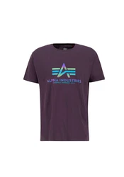 Alpha Industries T-Shirt Basic T Rainbow Reflective Regenbogen