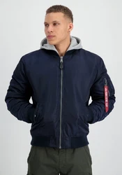 Alpha Industries Bomberjacke Anorak Blau/Dunkelblau