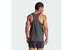 adidas Performance Longtop ADIZERO RUNNING SINGLET Schwarz/Dunkelgrau/Hellgrau/Grau