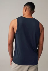 Next Unterhemd 4er-Pack Dunkelblau/Blau/Weiß/Hellblau