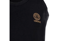 Versace Herren Tank Top TOPEKA Schwarz/Dunkelblau