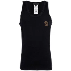 Versace Herren Tank Top TOPEKA Schwarz/Dunkelblau