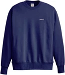 Levi's Sweatshirt AUTHENTIC CREW Logostickerei Dunkelblau/Blau