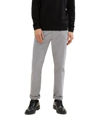 TOM TAILOR Hose Chinohose Grau/Dunkelgrau/Schwarz/Rot/Weiß/Grün