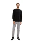 TOM TAILOR Hose Chinohose Grau/Dunkelgrau/Schwarz/Rot/Weiß/Grün