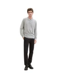 TOM TAILOR Hose Chinohose Grau/Hellgrau TOM TAILOR Hose Chinohose Grau/Hellgrau
