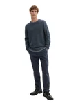 TOM TAILOR Hose Chinohose Dunkelblau/Grau/Blau/Hellblau