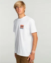 Billabong T-Shirt Stamp Weiß/Creme/Hellblau