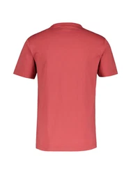 LERROS Unifarbenes T-Shirt mit Print 