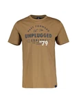 LERROS Unifarbenes T-Shirt mit Print Unifarben