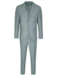 SteffenKlein Anzug SLIM FIT Hellblau/Grau/Blau