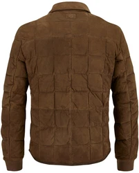 Milestone Lederjacke MSAlfonso Braun/Khaki/Dunkelbraun