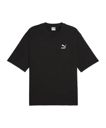 PUMA T-Shirt BETTER CLASSICS Schwarz/Beige