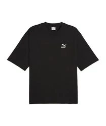 PUMA T-Shirt BETTER CLASSICS Schwarz/Beige