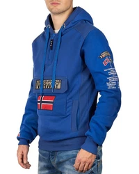 Geographical Norway Kapuzenpullover Herren Hoodie bagymclass Blau