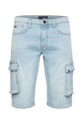 BLEND Shorts Cargojeans bleach blue (20713329.200288)