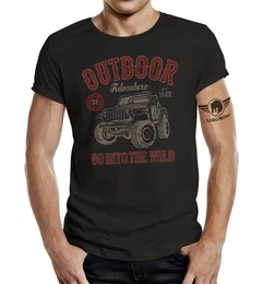 T-Shirt fr offroad 4x4 Fans: into the Wild