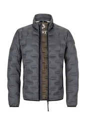 Milestone Steppjacke MSSalvio Dunkelgrau/Grau/Dunkelblau