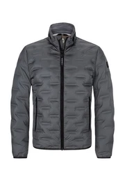 Steppjacke MSSalvio mit Logo Badge und Logo Tape
