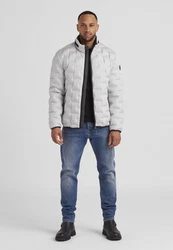 Milestone Steppjacke MSSalvio Grau/Weiß/Hellgrau/Silber