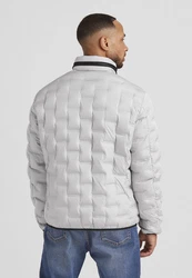 Milestone Steppjacke MSSalvio Grau/Weiß/Hellgrau/Silber
