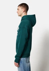 Cordon Sport Kapuzenpullover Dunkelgrün/Grün/Türkis