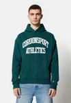 Cordon Sport Kapuzenpullover Dunkelgrün/Grün/Türkis
