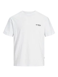 Jack & Jones Shirt (1-tlg) hellgelb/lachs/schwarz/weiß