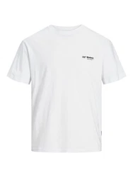 Jack & Jones Shirt (1-tlg) hellgelb/lachs/schwarz/weiß