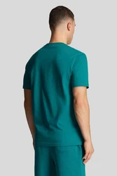 Lyle & Scott T-Shirt Plain Türkis/Grün