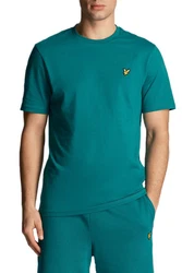 Lyle & Scott T-Shirt Plain Türkis/Grün