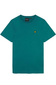 Lyle & Scott T-Shirt Plain Türkis/Grün