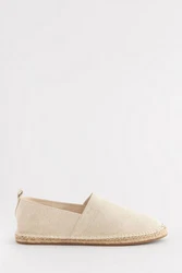 Next Espadrilles aus Jeansstoff (1-tlg) Beige/Khaki/Weiß