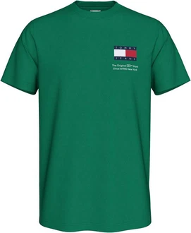Tommy Jeans T-Shirt TJM SLIM 2PACK S/S FLAG DNA TEE Dunkelgrün/Türkis/Grün Tommy Jeans T-Shirt TJM SLIM 2PACK S/S FLAG DNA TEE Dunkelgrün/Türkis/Grün