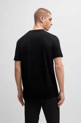 BOSS T-Shirt Tee V mit V-Ausschnitt grün