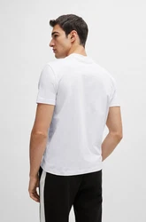 BOSS T-Shirt Tee V mit V-Ausschnitt grün