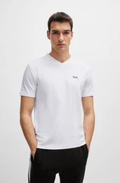 T-Shirt Tee V mit V-Ausschnitt