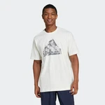 adidas Sportswear T-Shirt FI LOGO T Hellblau/Khaki/Weiß/Beige/Creme