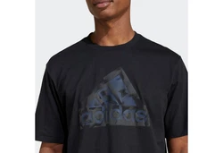 adidas Sportswear T-Shirt FI LOGO T Schwarz/Dunkelblau
