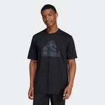 adidas Sportswear T-Shirt FI LOGO T Schwarz/Dunkelblau