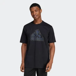 adidas Sportswear T-Shirt FI LOGO T Schwarz/Dunkelblau