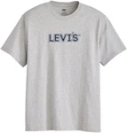 Levi's Print-Shirt RELAXED FIT TEE Grau/Braun/Silber/Rot/Dunkelblau