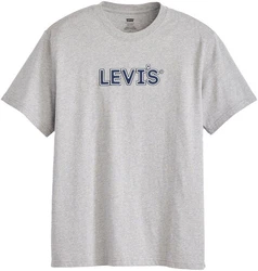 Levi's Print-Shirt RELAXED FIT TEE Grau/Braun/Silber/Rot/Dunkelblau