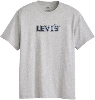 Levi's Print-Shirt RELAXED FIT TEE Grau/Braun/Silber/Rot/Dunkelblau