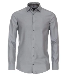 VENTI Businesshemd uni braun