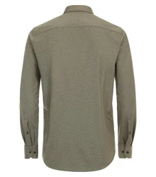 VENTI Businesshemd MODERN FIT Khaki/Dunkelgrün