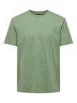 ONLY & SONS T-Shirt Rundhals Kurzarm Basic (7728) Grün (7728)